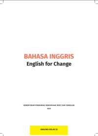 Bahasa Inggris: English for Change untuk SMA/MA Kelas XI
