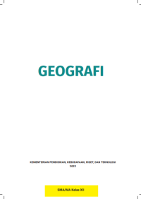 Geografi untuk SMA/MA Kelas XII